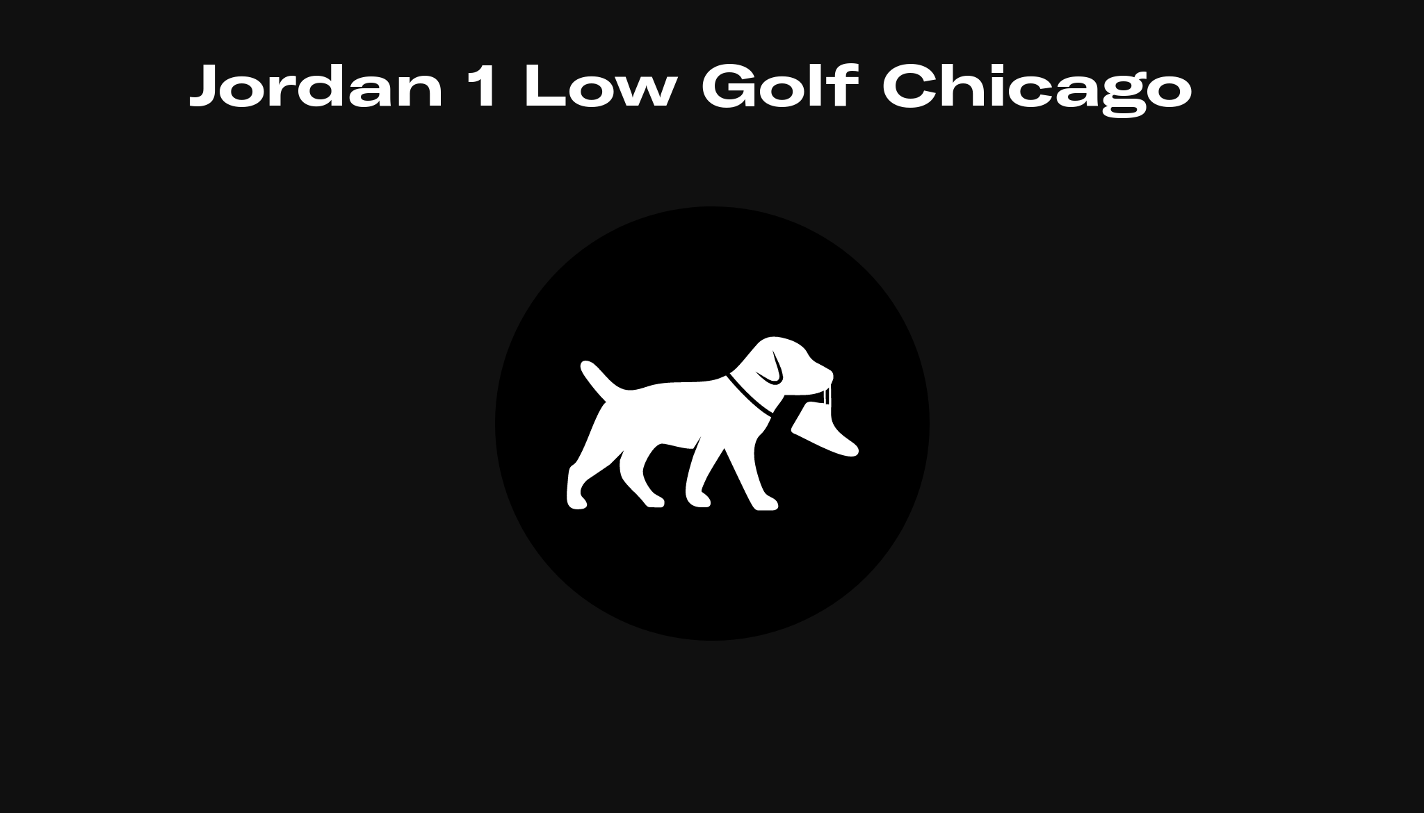 Jordan 1 Low Golf Chicago, Raffles and Release Date | Sole Retriever