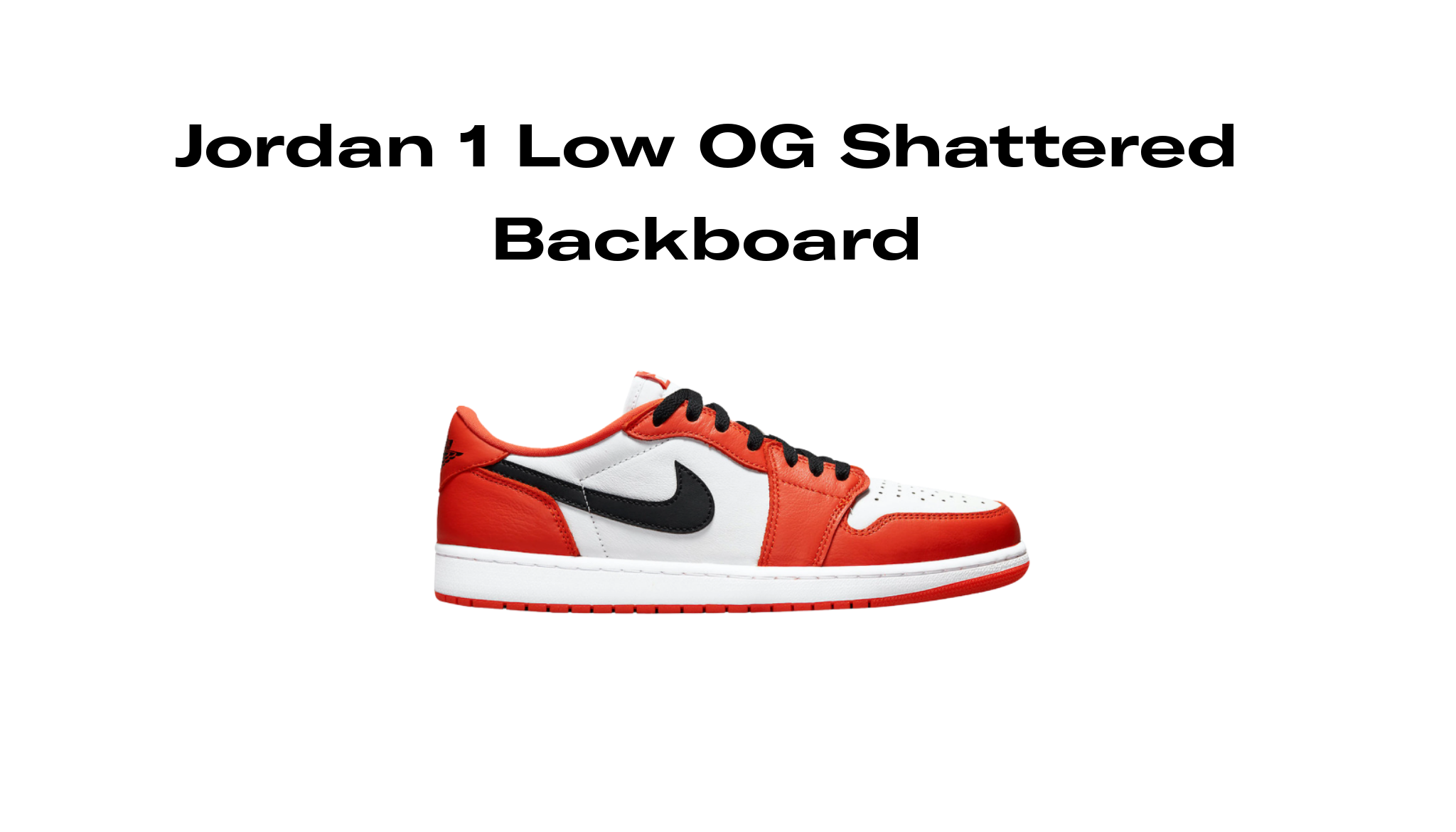 Jordan 1 Low Og Shattered Backboard Raffles And Release Date Sole Retriever Jordan 1 Low Og Shattered Backboard Raffles And Release Date Sole Retriever