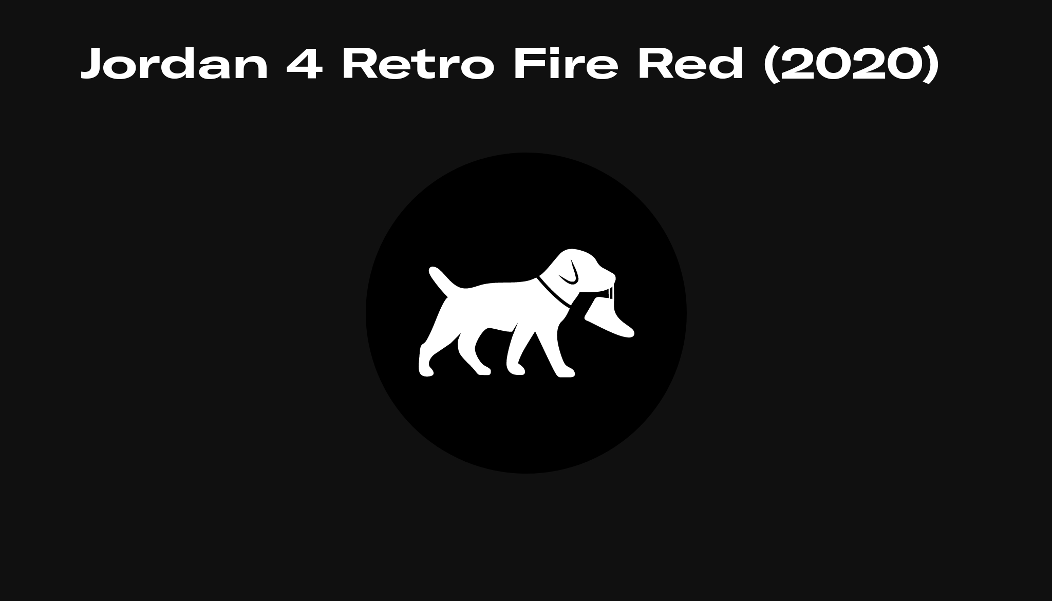 jordan 4 retro fire red 2020