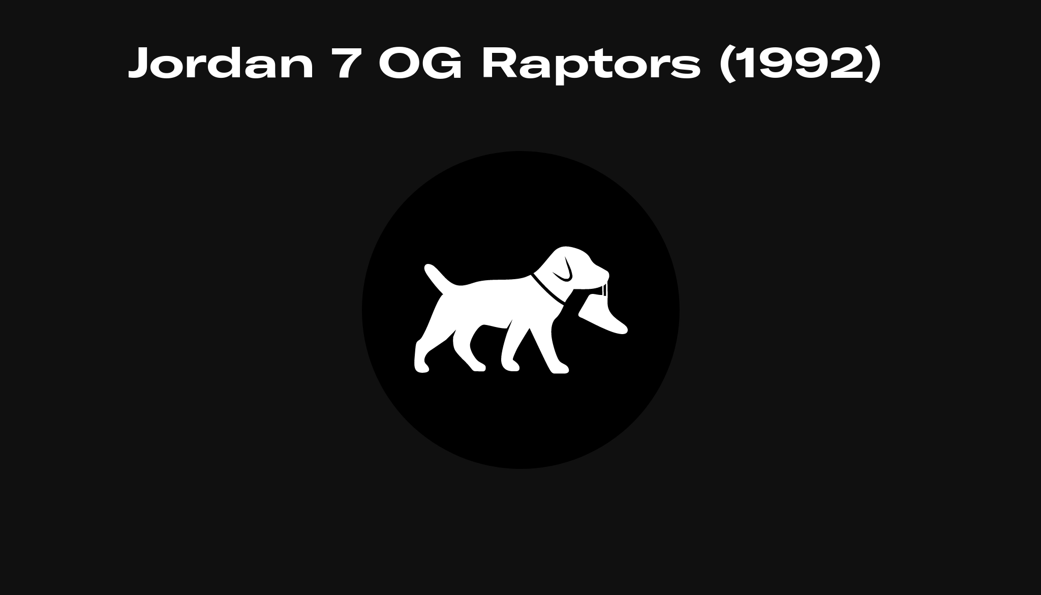 jordan 7 raptors 1992