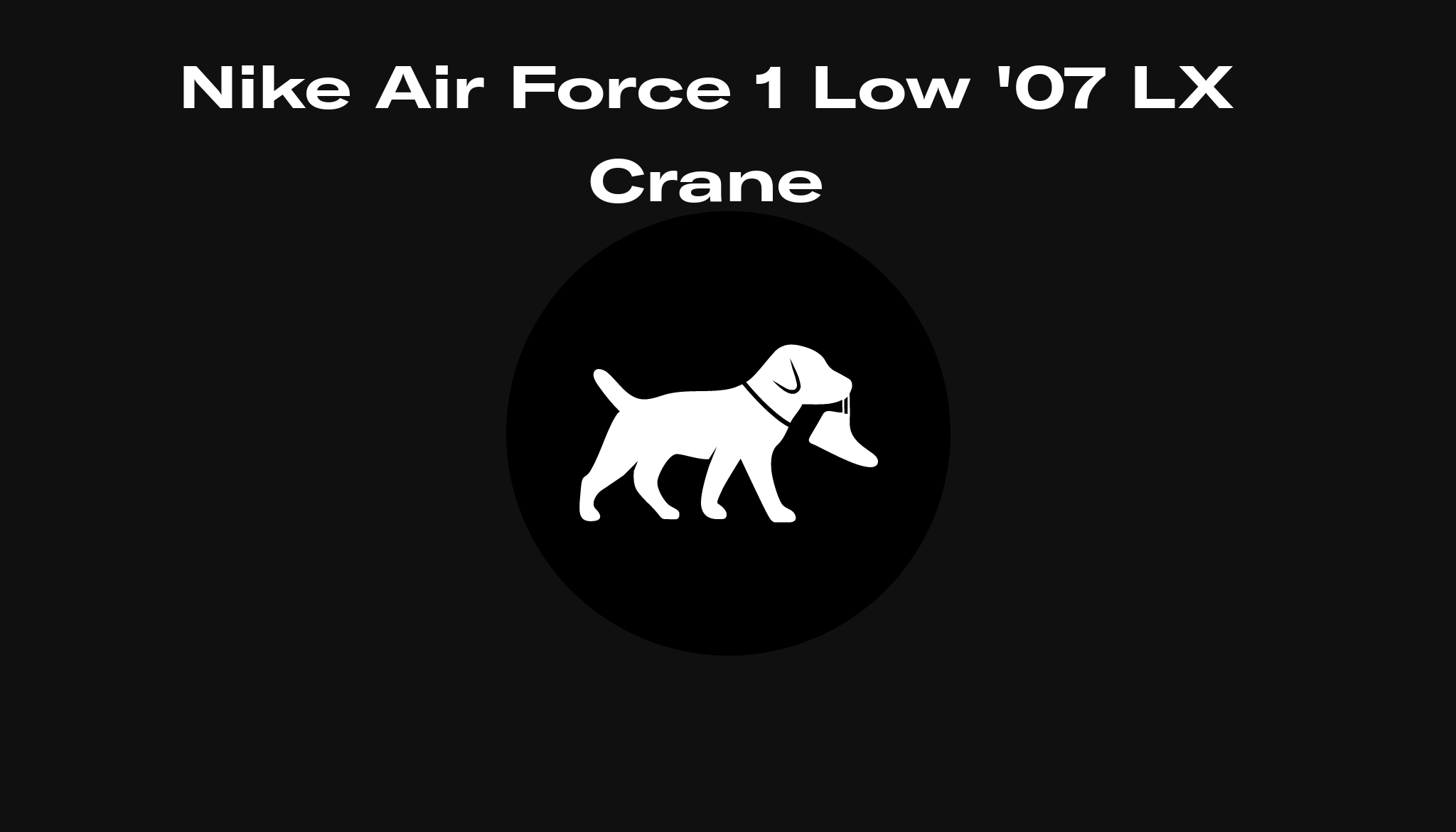 air force crane stockx