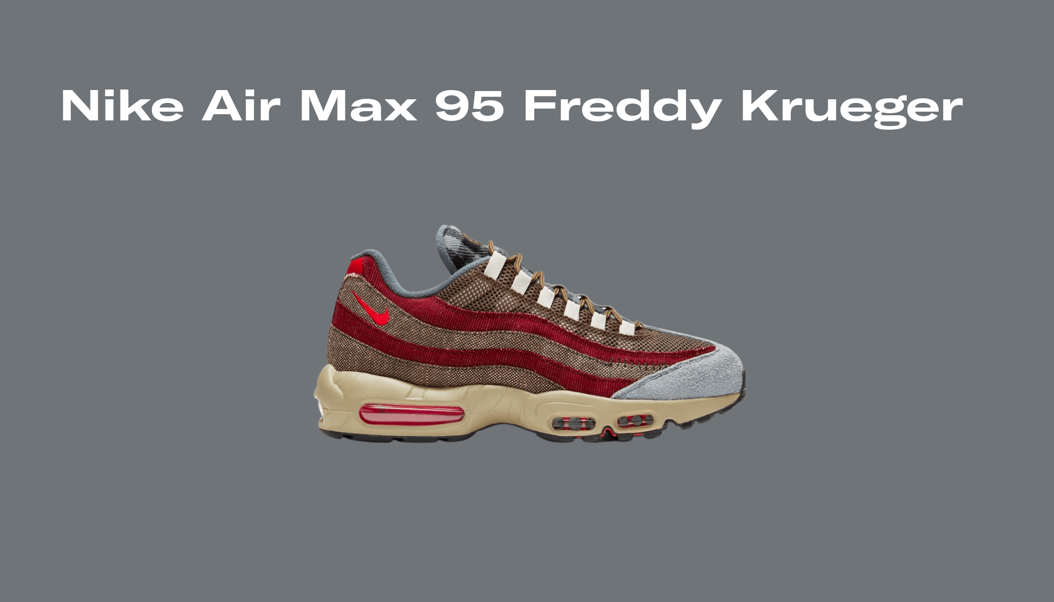 Nike Air Max 95 Freddy Krueger, Raffles and Release Date | Sole