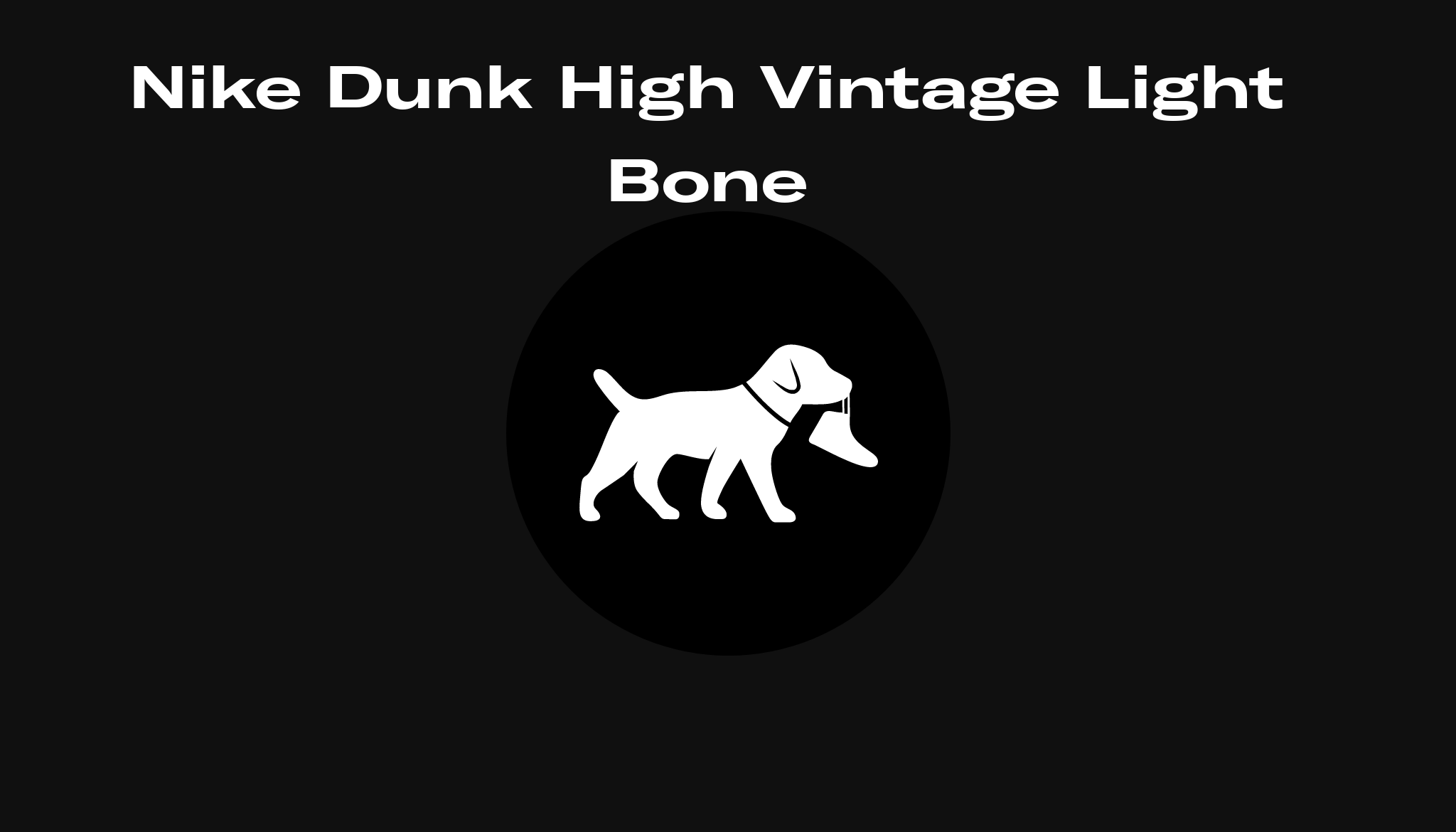 Nike Dunk High Vintage Light Bone, Raffles and Release Date | Sole Retriever