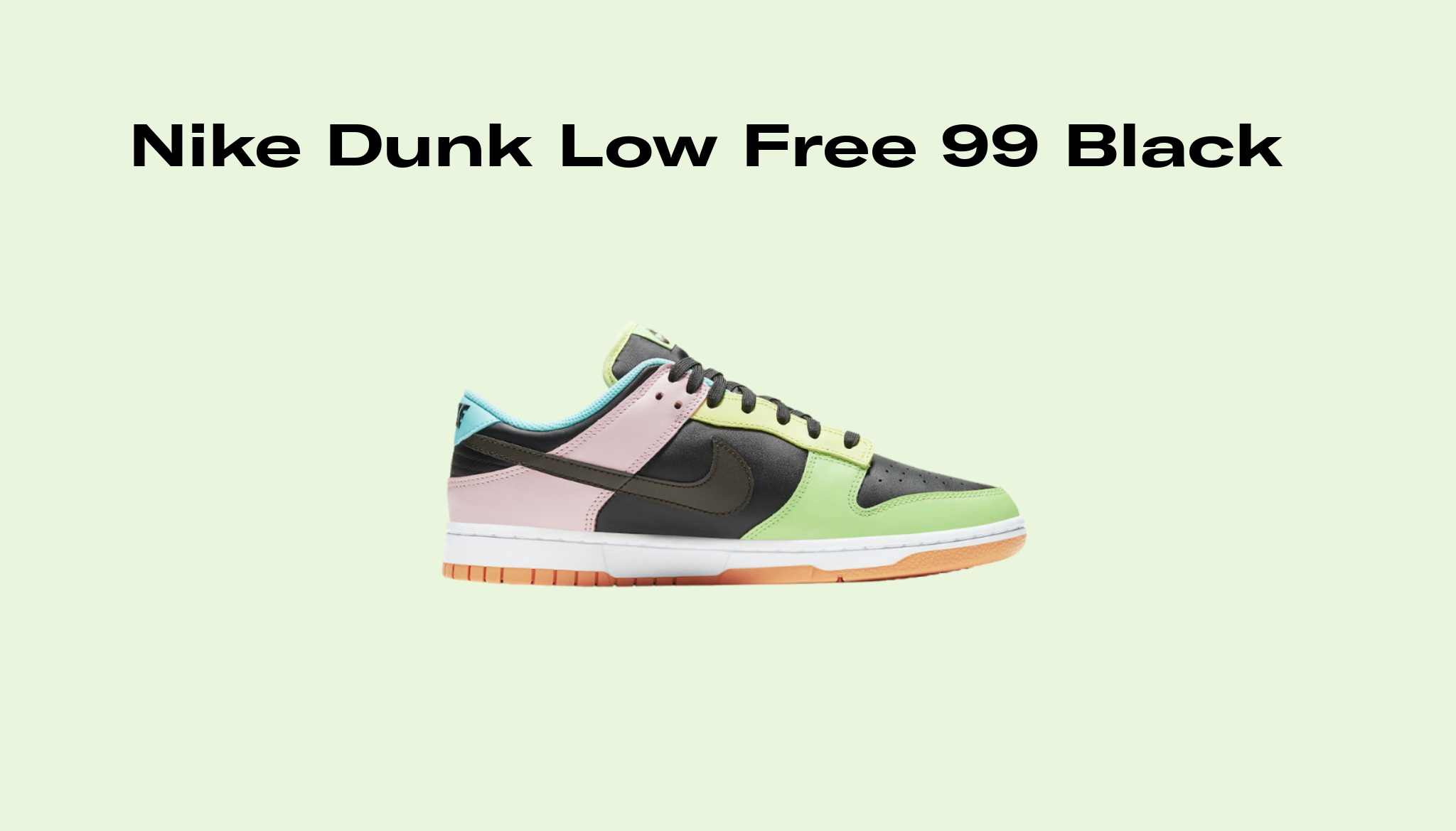 Nike Dunk Low Free 99 Black, Raffles and Release Date | Sole Retriever