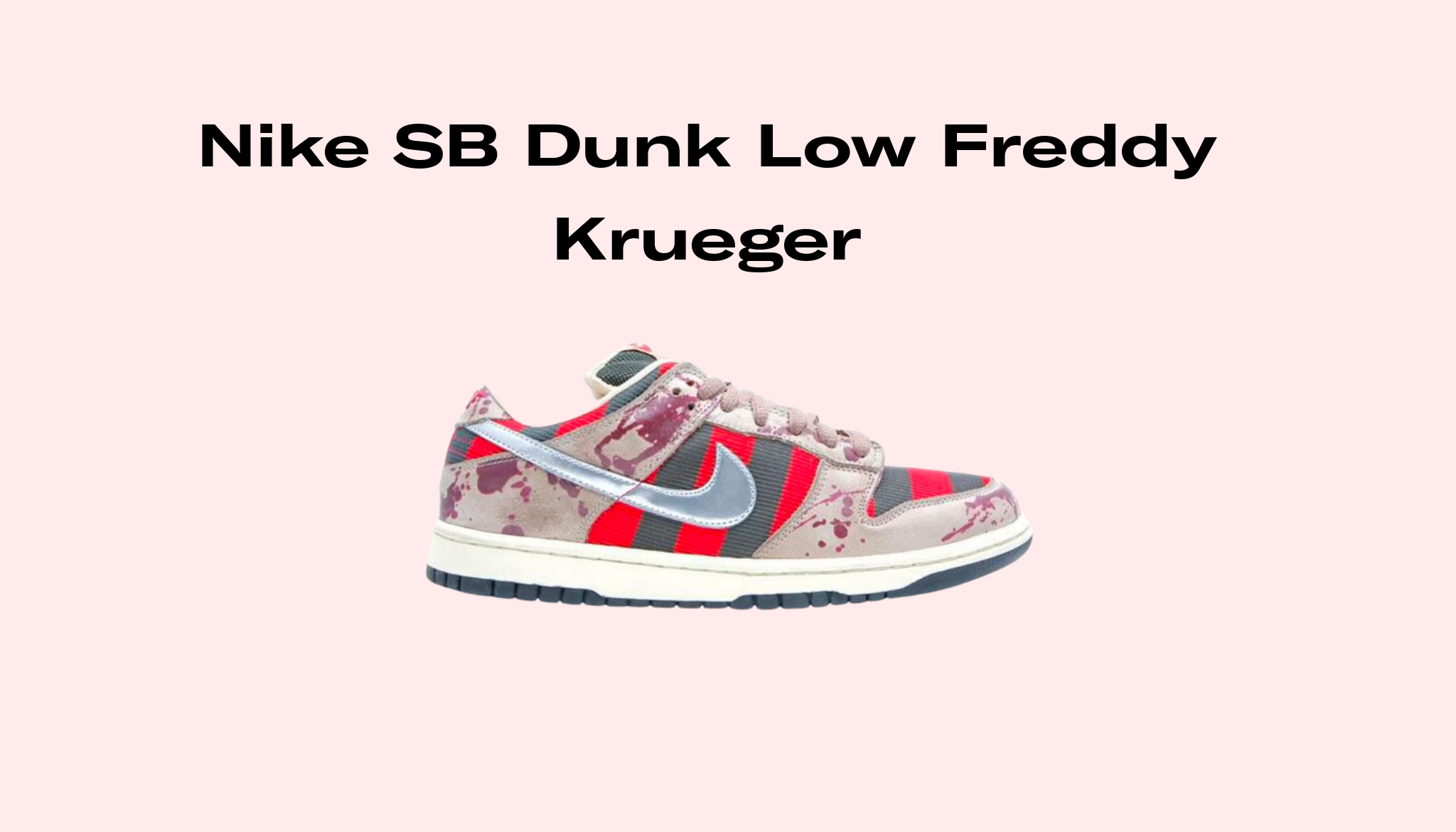 Nike Dunk Low Freddy Krueger, Raffles and Release Date | Sole Retriever