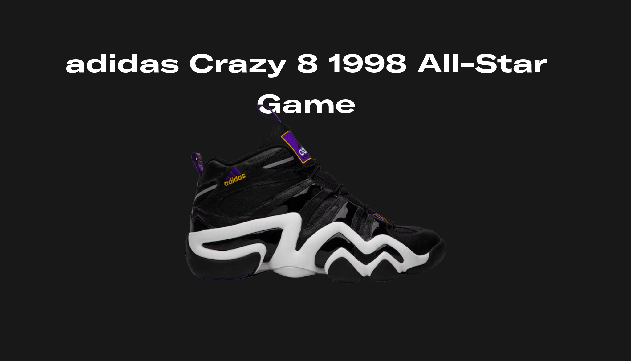 cayó estéreo Año adidas Crazy 8 1998 All-Star Game, Raffles and Release Date | Sole Retriever