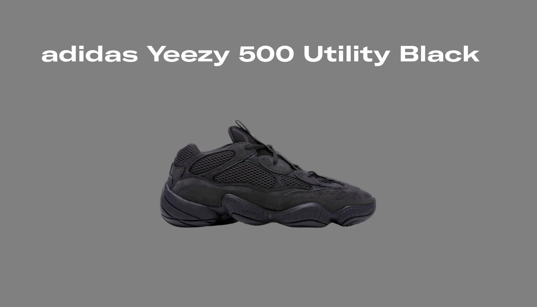 adidas Yeezy 500 Utility Black, Raffles and Release Date | Sole