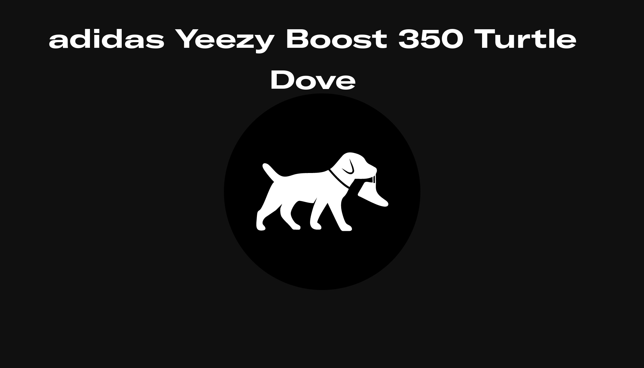 adidas Yeezy Boost 350 Turtle Dove 