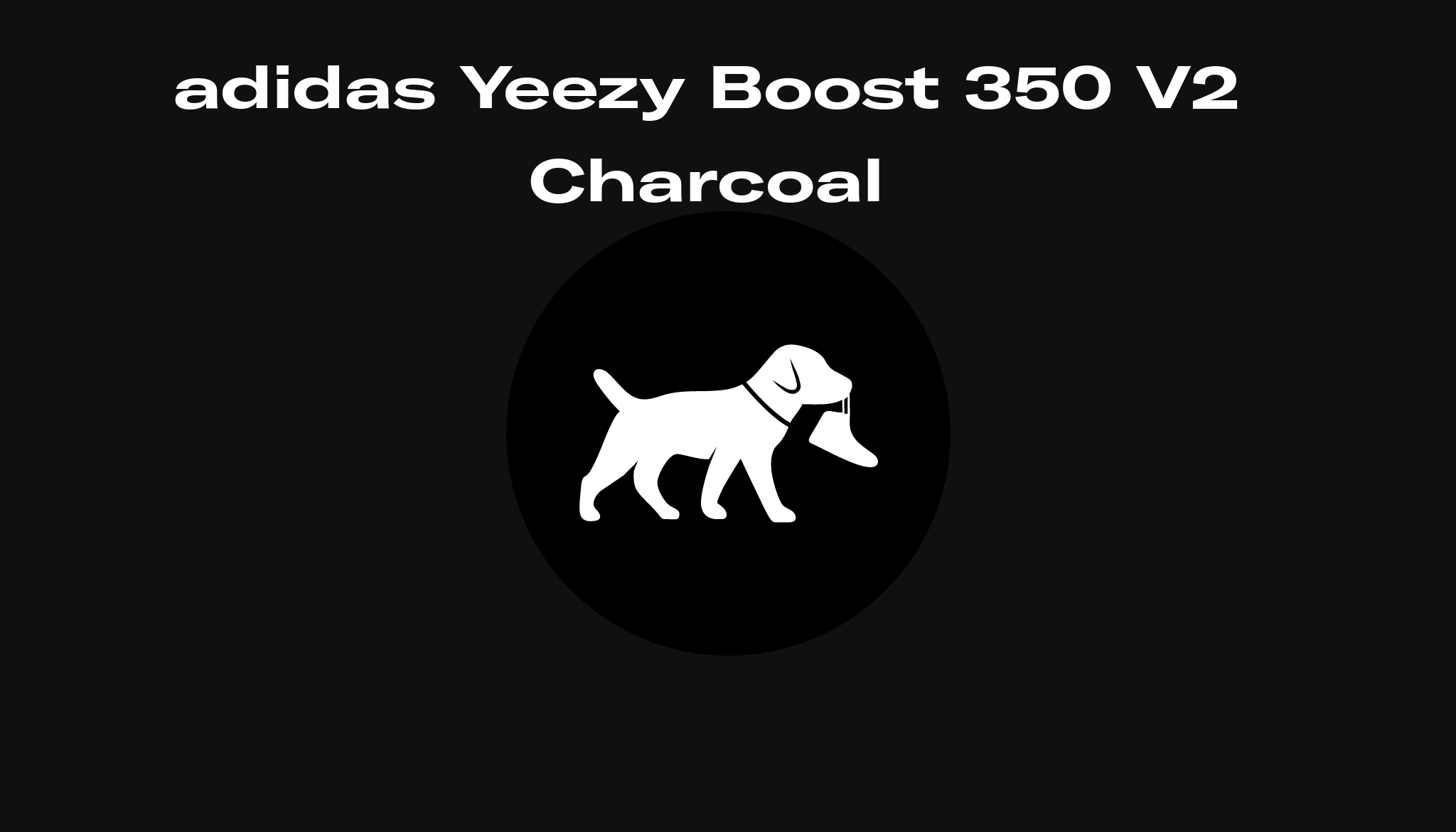 charcoal yeezy 350